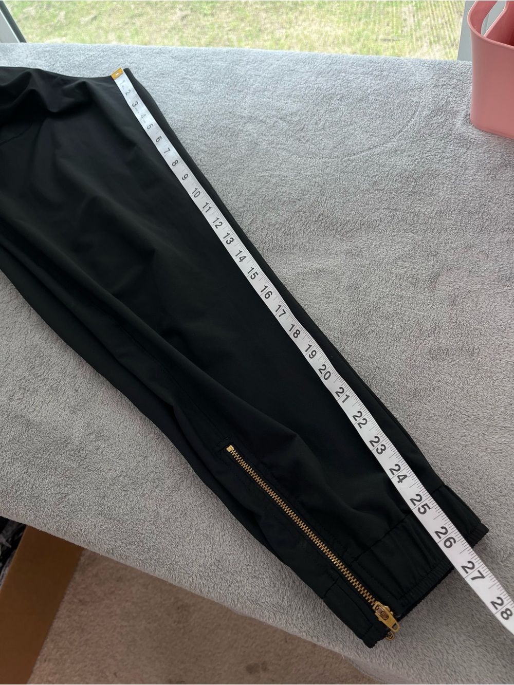 Albion Women’s Solid Black Jumpsuit Jogger Pant size XS - Picture 10 of 10